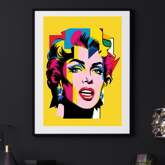 'Pop Art' - Art Print - Unframed.