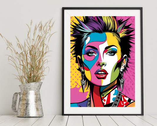 'Pop Art' - Art Print - Unframed.