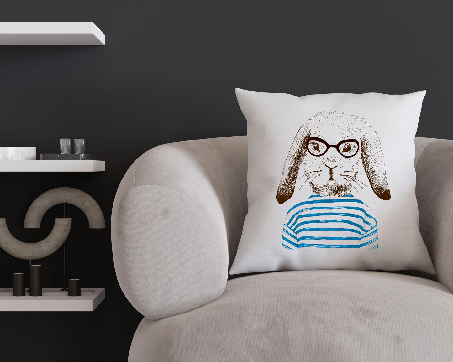 Rabbit Cushion