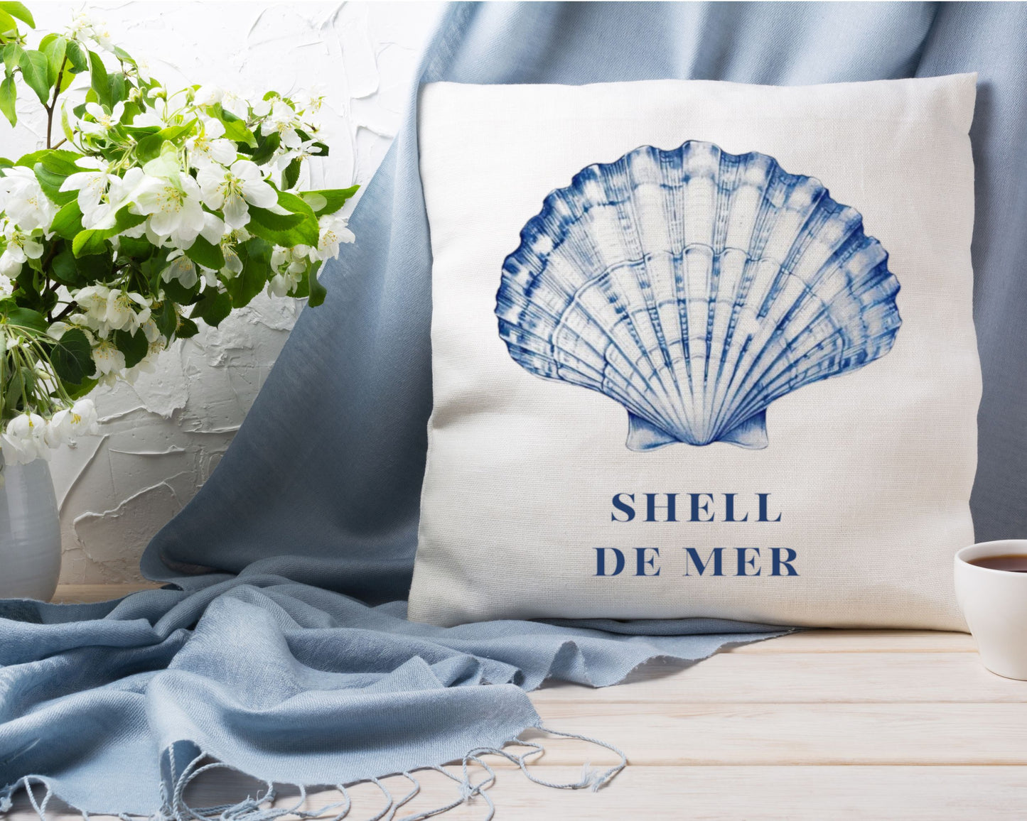 Shell de Mer Cushion