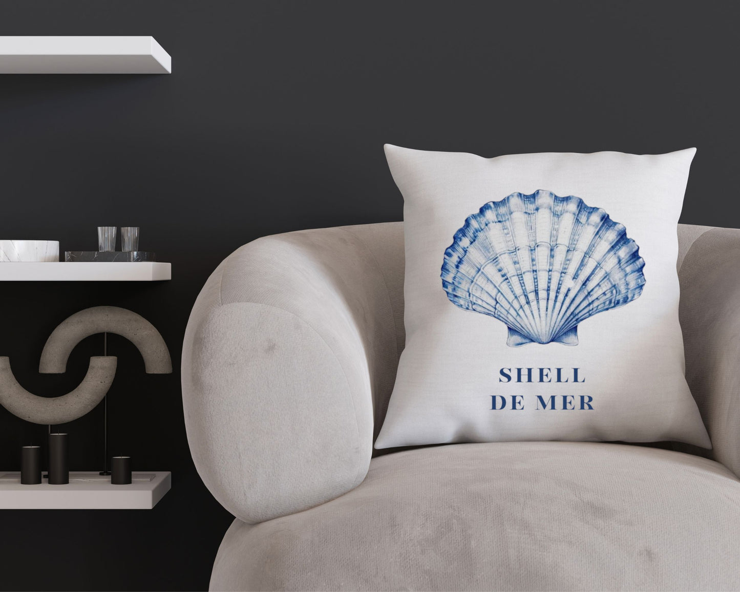 Shell de Mer Cushion