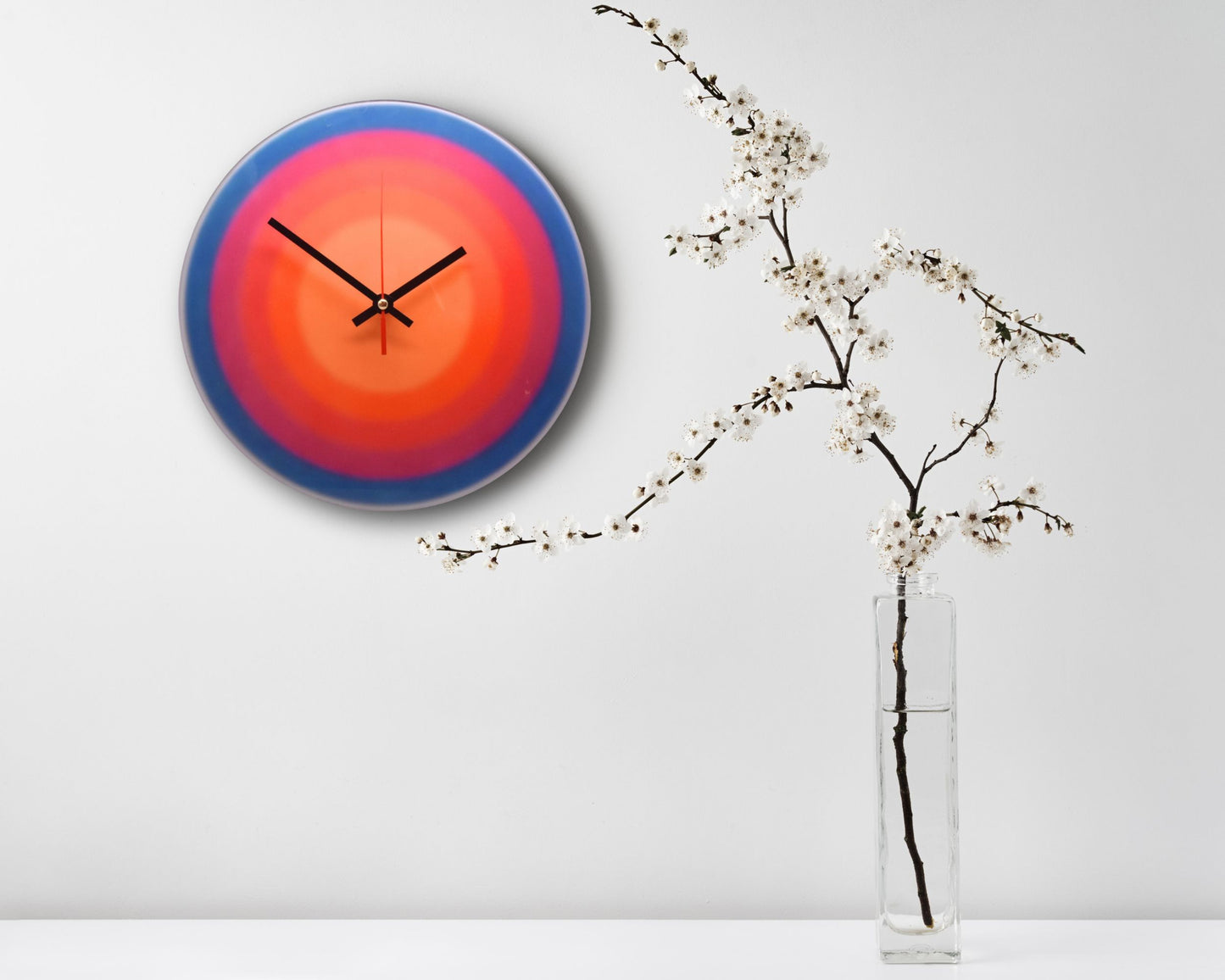 Sun Burst Wall Clock