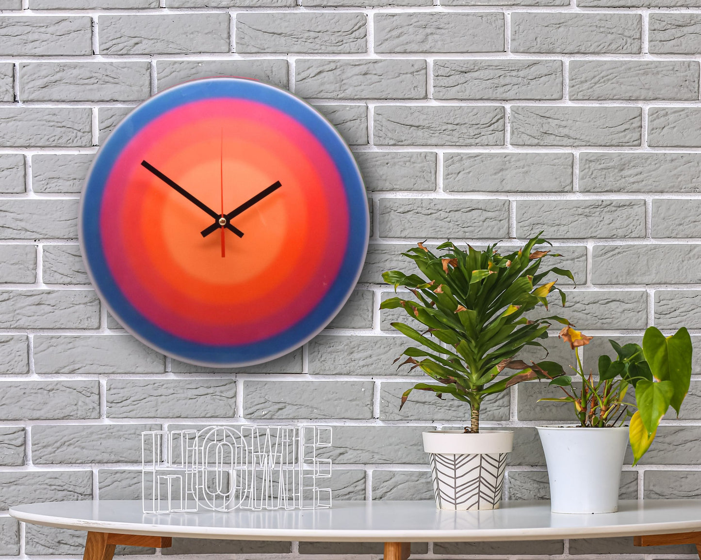 Sun Burst Wall Clock