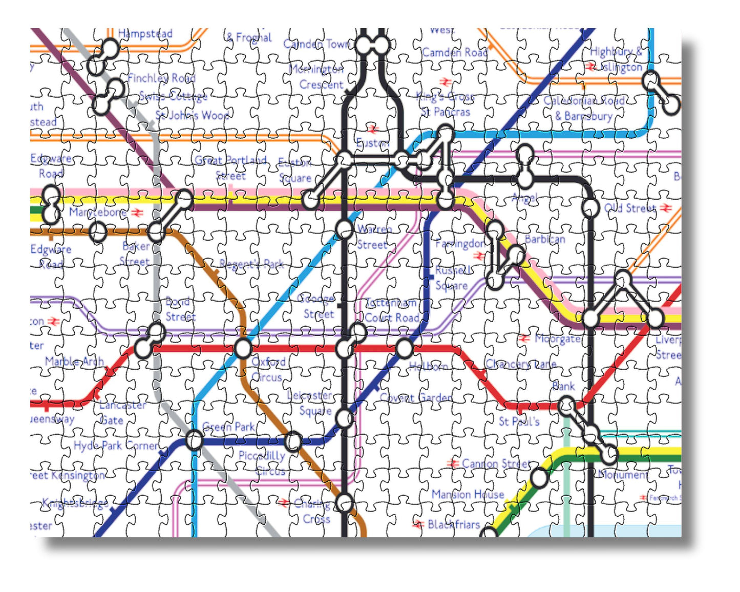 London Underground Jigsaw Puzzle
