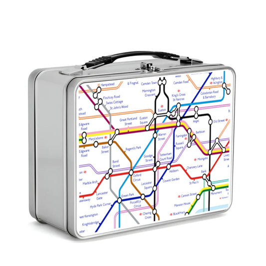 London Tube Map Lunch Box