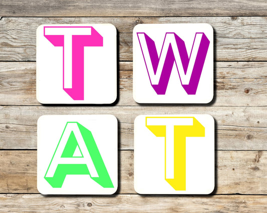 TWAT Coaster Set