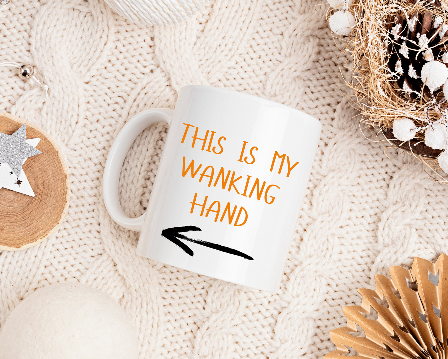 Wanking Hand Mug