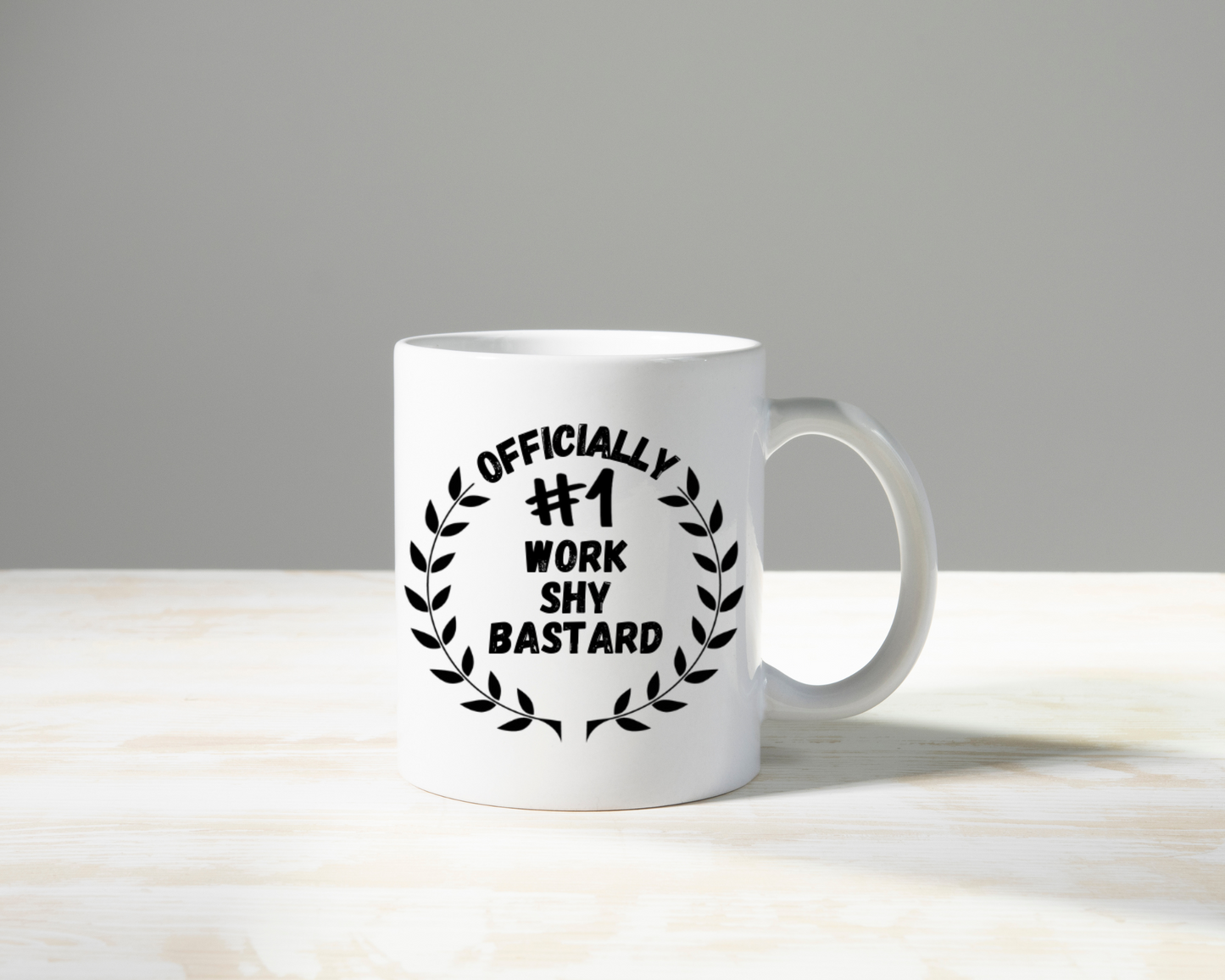 Work Shy Bastard Mug